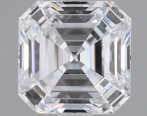 0.94 Carat Asscher Shaped, Ideal Cut, D Color, VVS1 Clarity, IGI Certified Lab Grown Diamond