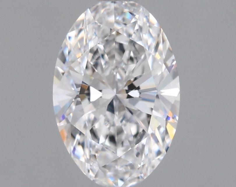 0.96 Carat Oval Shaped, Ideal Cut, D Color, VVS1 Clarity, IGI Certified Lab Grown Diamond