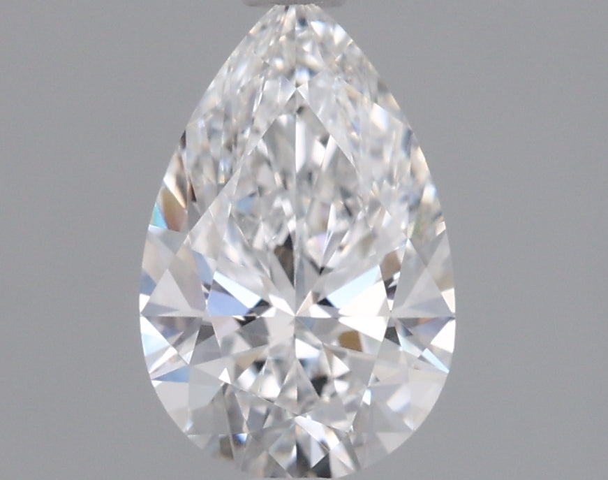 1.07 Carat Pear Shaped, Ideal Cut, D Color, VVS1 Clarity, IGI Certified Lab Grown Diamond