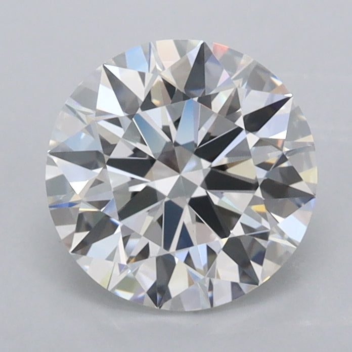 1.45 Carat Round Shaped, Ideal Cut, D Color, VVS2 Clarity, IGI Certified Lab Grown Diamond