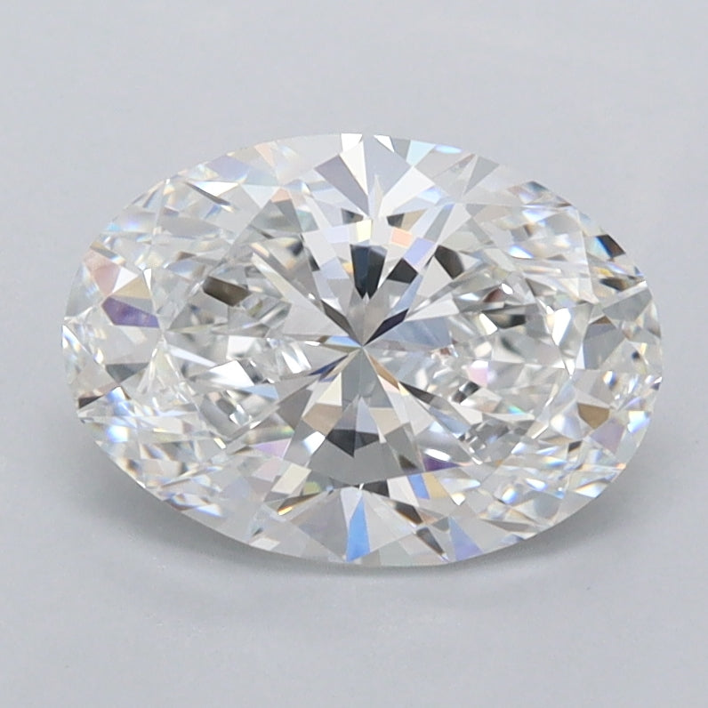 1.54 Carat Oval Shaped, Ideal Cut, D Color, IF Clarity, IGI Certified Lab Grown Diamond