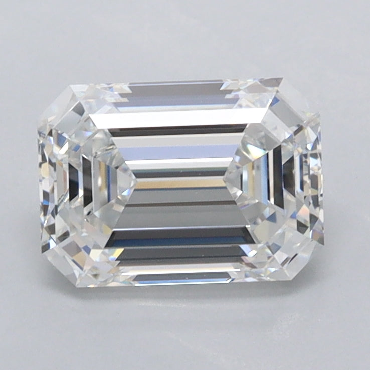 1.46 Carat Emerald Shaped, Ideal Cut, D Color, VVS1 Clarity, IGI Certified Lab Grown Diamond