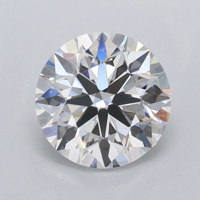 1.02 Carat Round Shaped, Ideal Cut, D Color, FL Clarity, IGI Certified Lab Grown Diamond