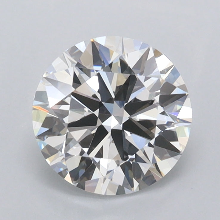 1.38 Carat Round Shaped, Ideal Cut, D Color, FL Clarity, IGI Certified Lab Grown Diamond