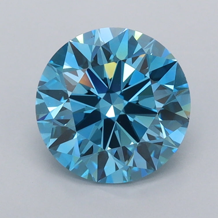 1.50 Carat Round Shaped, Ideal Cut, VVS2 Clarity, IGI Certified Lab Grown Diamond