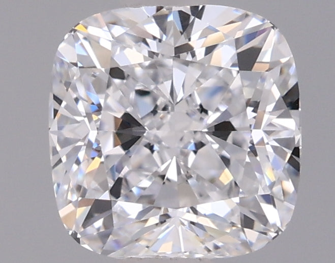 0.97 Carat Cushion Shaped, Ideal Cut, D Color, VVS1 Clarity, IGI Certified Lab Grown Diamond