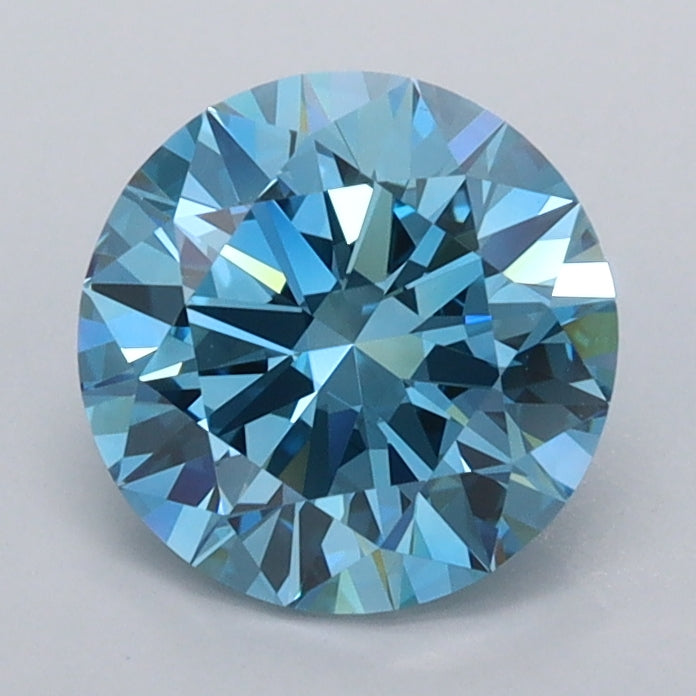 1.47 Carat Round Shaped, Ideal Cut, VVS1 Clarity, IGI Certified Lab Grown Diamond