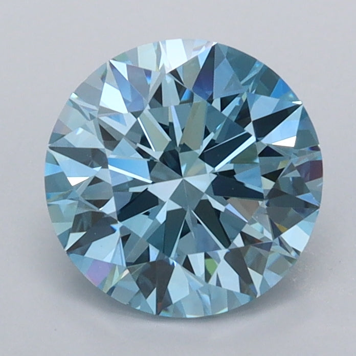 1.52 Carat Round Shaped, Ideal Cut, VVS1 Clarity, IGI Certified Lab Grown Diamond