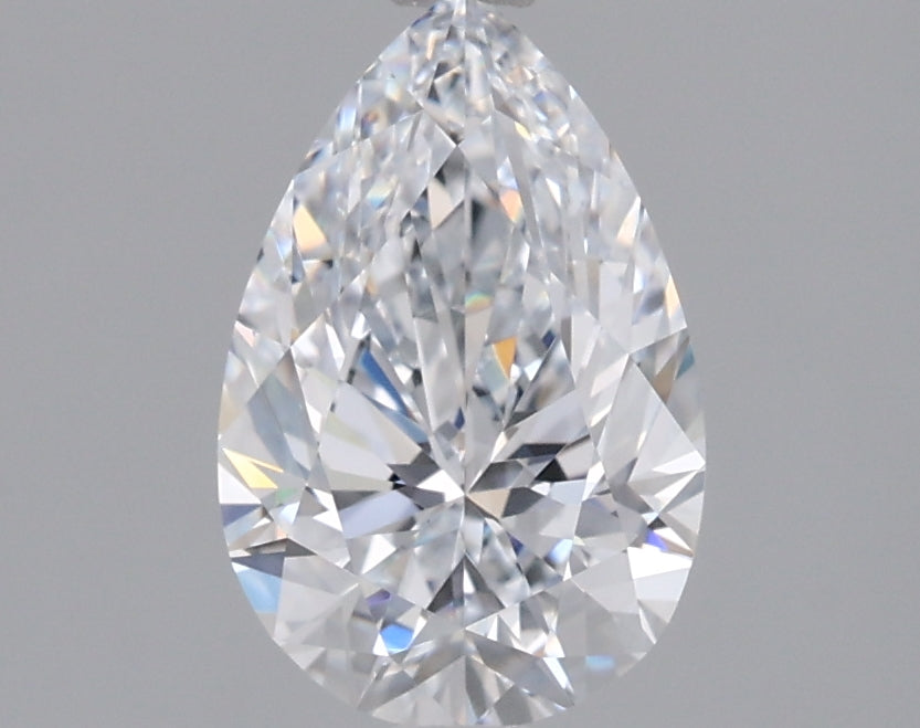 1.30 Carat Pear Shaped, Excellent Cut, D Color, VVS1 Clarity, IGI Certified Lab Grown Diamond