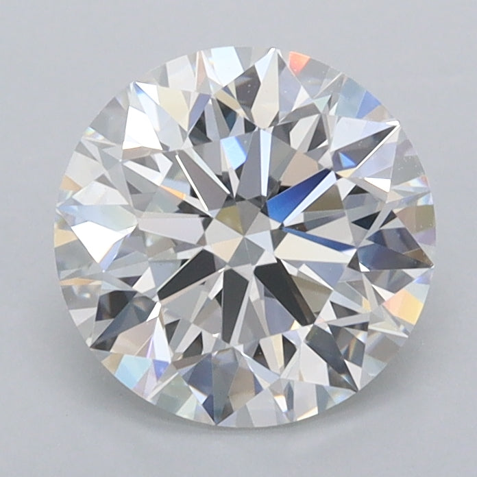 1.66 Carat Round Shaped, Ideal Cut, D Color, FL Clarity, IGI Certified Lab Grown Diamond