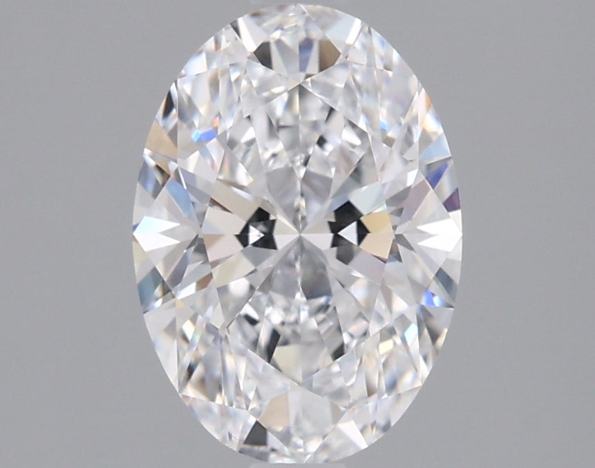 1.52 Carat Oval Shaped, Ideal Cut, D Color, VVS1 Clarity, IGI Certified Lab Grown Diamond