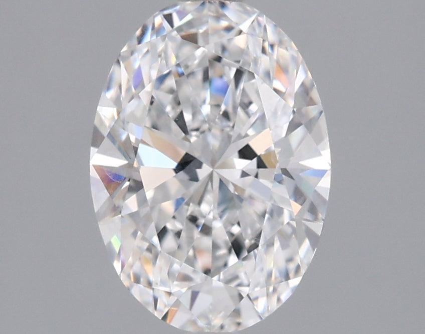 1.55 Carat Oval Shaped, Ideal Cut, D Color, VVS1 Clarity, IGI Certified Lab Grown Diamond