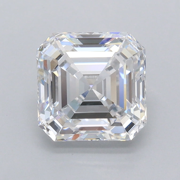 1.39 Carat Asscher Shaped, Ideal Cut, D Color, VVS1 Clarity, IGI Certified Lab Grown Diamond