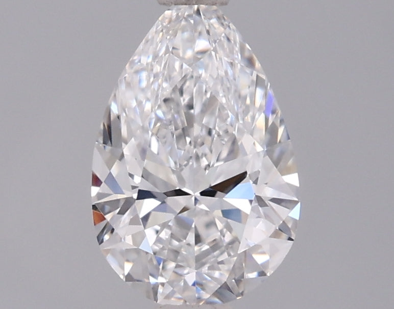 1.00 Carat Pear Shaped, Ideal Cut, D Color, VVS1 Clarity, IGI Certified Lab Grown Diamond