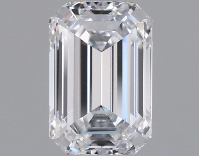 0.84 Carat Emerald Shaped, Ideal Cut, E Color, VVS1 Clarity, IGI Certified Lab Grown Diamond