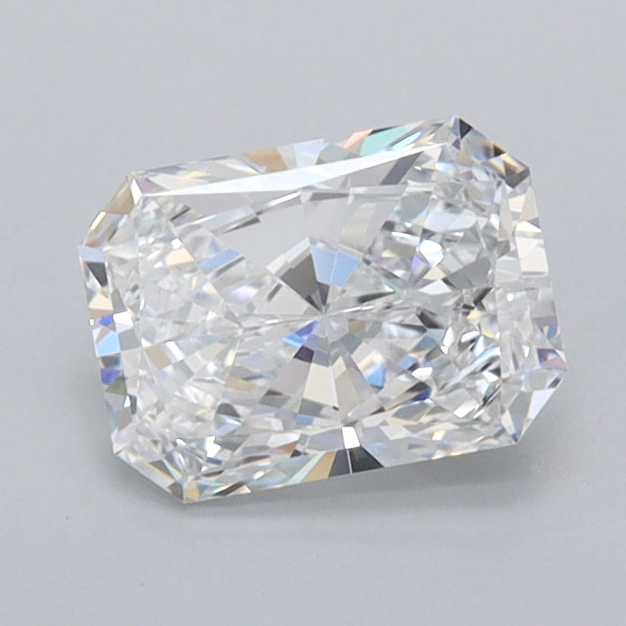 0.95 Carat Radiant Shaped, Excellent Cut, E Color, IF Clarity, IGI Certified Lab Grown Diamond
