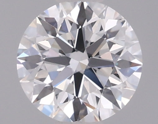 0.54 Carat Round Shaped, Ideal Cut, D Color, VVS2 Clarity, IGI Certified Lab Grown Diamond