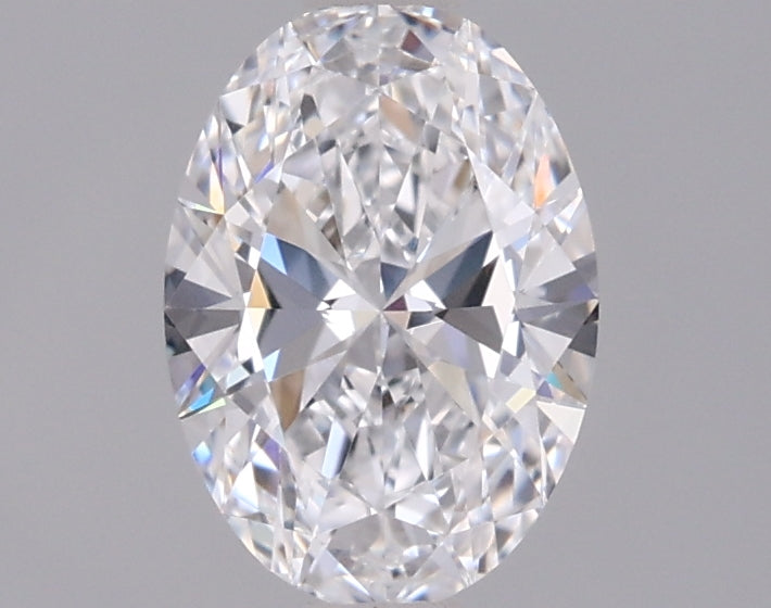 0.91 Carat Oval Shaped, Ideal Cut, D Color, VVS1 Clarity, IGI Certified Lab Grown Diamond