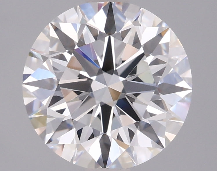 2.01 Carat Round Shaped, Ideal Cut, D Color, VVS1 Clarity, IGI Certified Lab Grown Diamond