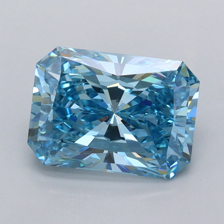 1.40 Carat Radiant Shaped, Ideal Cut, VVS1 Clarity, IGI Certified Lab Grown Diamond