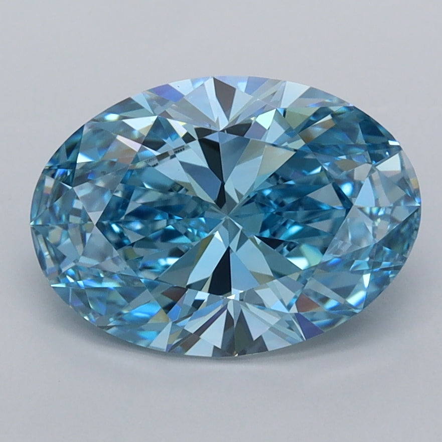 2.29 Carat Oval Shaped, Ideal Cut, VVS1 Clarity, IGI Certified Lab Grown Diamond