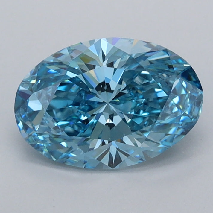 1.23 Carat Oval Shaped, Ideal Cut, VVS1 Clarity, IGI Certified Lab Grown Diamond
