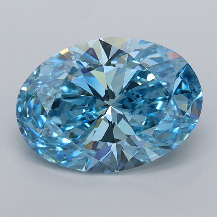 1.93 Carat Oval Shaped, Ideal Cut, VVS1 Clarity, IGI Certified Lab Grown Diamond