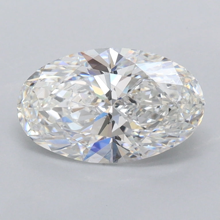 1.08 Carat Oval Shaped, Ideal Cut, D Color, IF Clarity, IGI Certified Lab Grown Diamond
