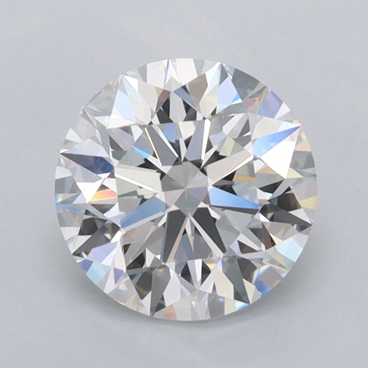 1.42 Carat Round Shaped, Excellent Cut, D Color, VVS2 Clarity, IGI Certified Lab Grown Diamond
