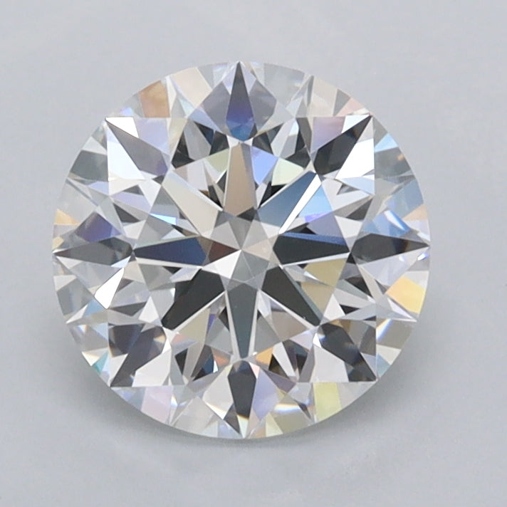 1.42 Carat Round Shaped, Ideal Cut, D Color, VVS1 Clarity, IGI Certified Lab Grown Diamond