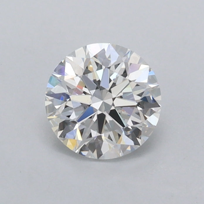 0.61 Carat Round Shaped, Excellent Cut, D Color, IF Clarity, IGI Certified Lab Grown Diamond