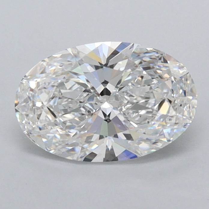 0.97 Carat Oval Shaped, Ideal Cut, D Color, VVS1 Clarity, IGI Certified Lab Grown Diamond