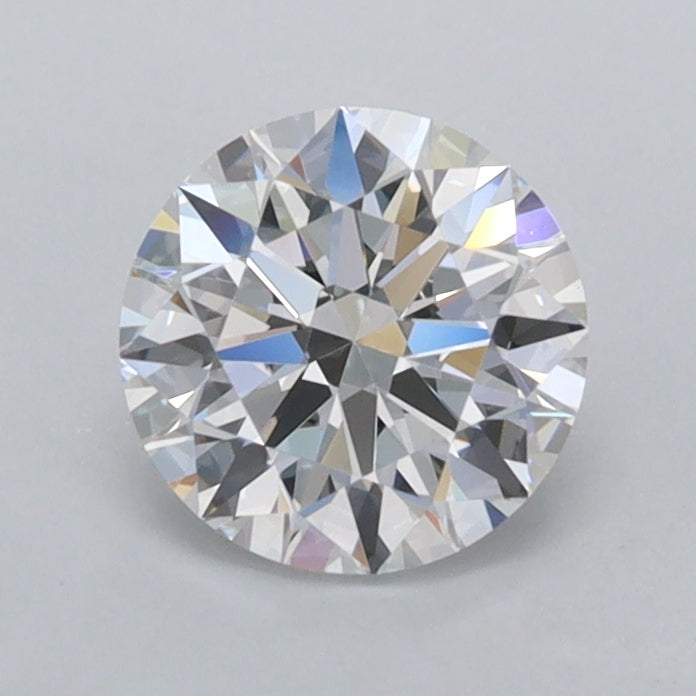 0.97 Carat Round Shaped, Ideal Cut, D Color, IF Clarity, IGI Certified Lab Grown Diamond
