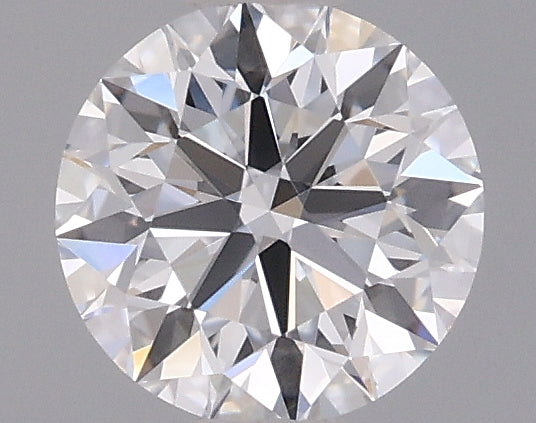 0.55 Carat Round Shaped, Excellent Cut, D Color, VVS2 Clarity, IGI Certified Lab Grown Diamond