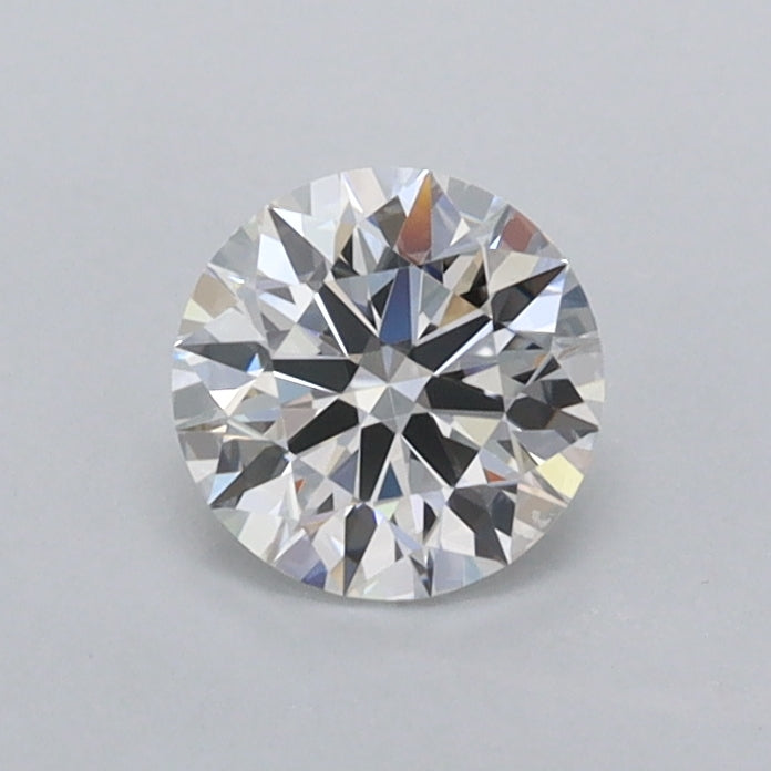 0.57 Carat Round Shaped, Ideal Cut, D Color, IF Clarity, IGI Certified Lab Grown Diamond