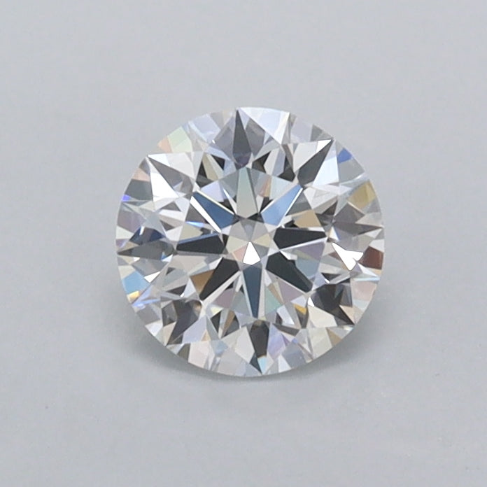 0.53 Carat Round Shaped, Ideal Cut, D Color, IF Clarity, IGI Certified Lab Grown Diamond