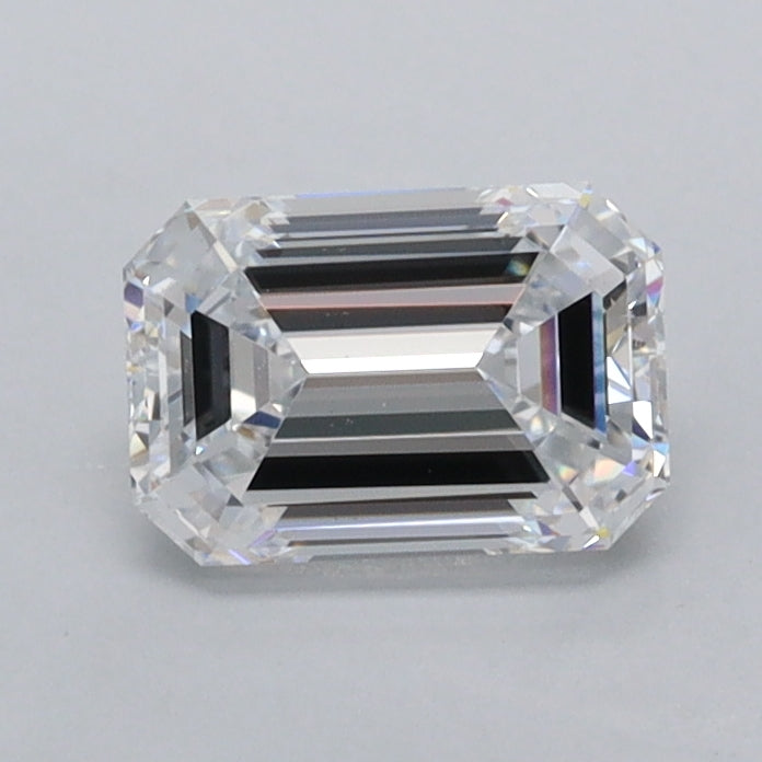 0.93 Carat Emerald Shaped, Ideal Cut, D Color, VS1 Clarity, IGI Certified Lab Grown Diamond