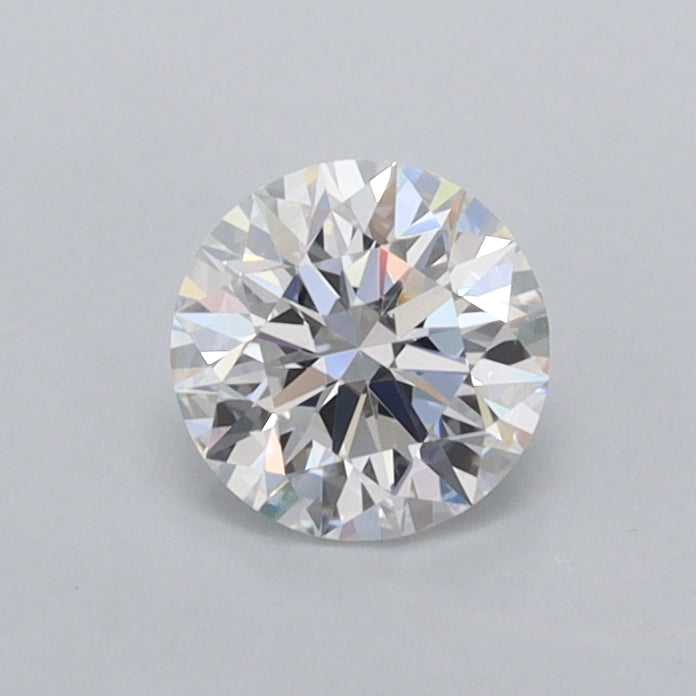 0.53 Carat Round Shaped, Ideal Cut, D Color, IF Clarity, IGI Certified Lab Grown Diamond