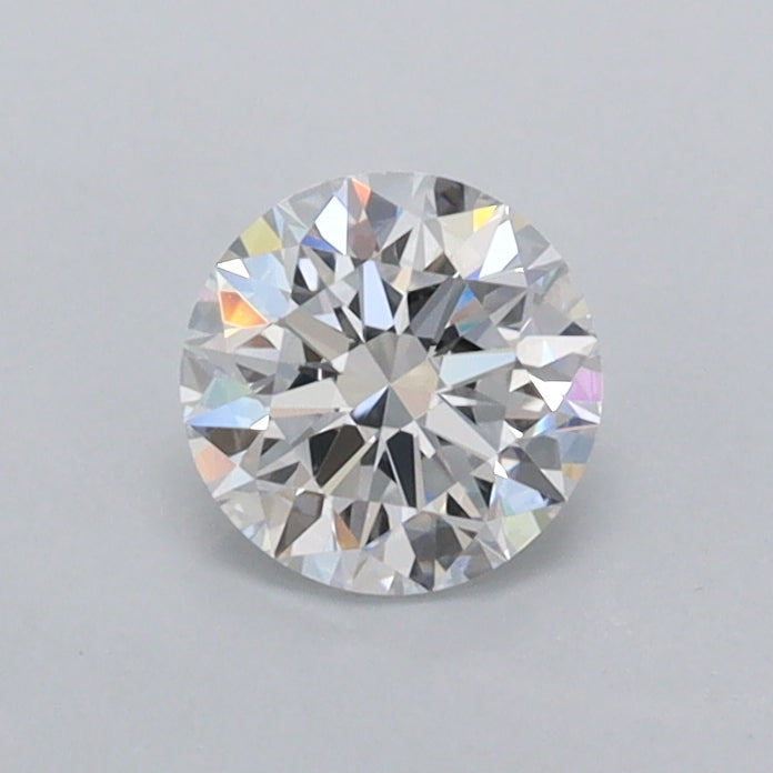 0.54 Carat Round Shaped, Excellent Cut, D Color, IF Clarity, IGI Certified Lab Grown Diamond