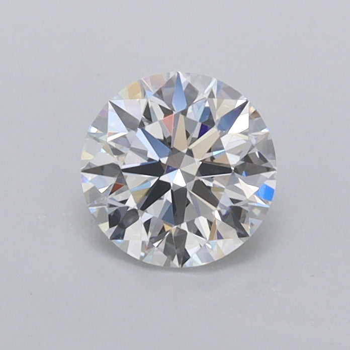 0.57 Carat Round Shaped, Ideal Cut, D Color, VVS2 Clarity, IGI Certified Lab Grown Diamond