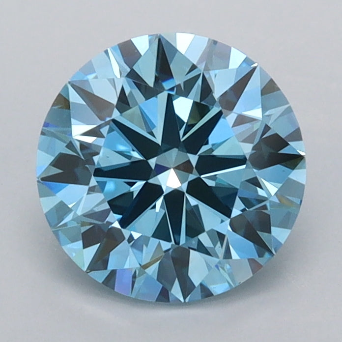 1.53 Carat Round Shaped, Ideal Cut, VVS1 Clarity, IGI Certified Lab Grown Diamond