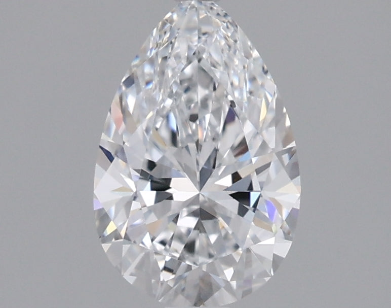 1.07 Carat Pear Shaped, Ideal Cut, D Color, VVS1 Clarity, IGI Certified Lab Grown Diamond