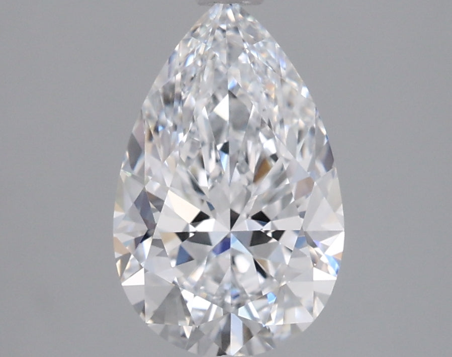 1.53 Carat Pear Shaped, Ideal Cut, D Color, VVS1 Clarity, IGI Certified Lab Grown Diamond