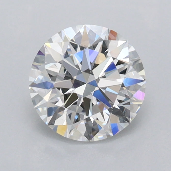 1.02 Carat Round Shaped, Ideal Cut, D Color, FL Clarity, IGI Certified Lab Grown Diamond