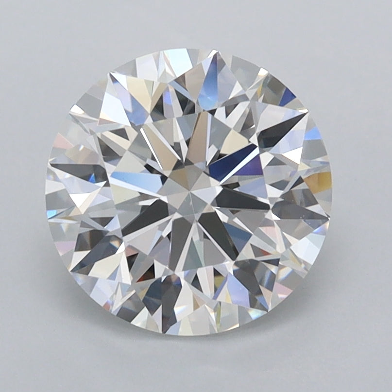 1.95 Carat Round Shaped, Ideal Cut, D Color, FL Clarity, IGI Certified Lab Grown Diamond