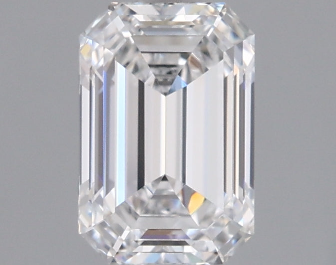 1.19 Carat Emerald Shaped, Ideal Cut, D Color, VVS1 Clarity, IGI Certified Lab Grown Diamond