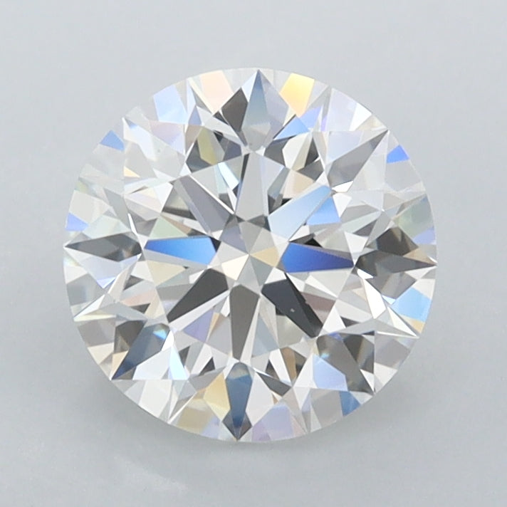 1.45 Carat Round Shaped, Ideal Cut, E Color, FL Clarity, IGI Certified Lab Grown Diamond