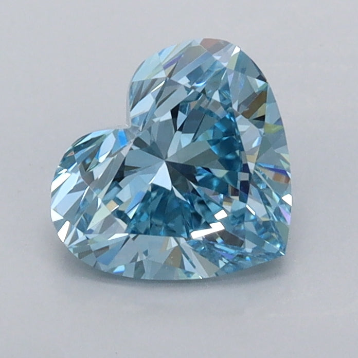 1.00 Carat Heart Shaped, Ideal Cut, VVS1 Clarity, IGI Certified Lab Grown Diamond