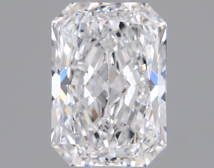 0.99 Carat Radiant Shaped, Excellent Cut, D Color, VVS1 Clarity, IGI Certified Lab Grown Diamond