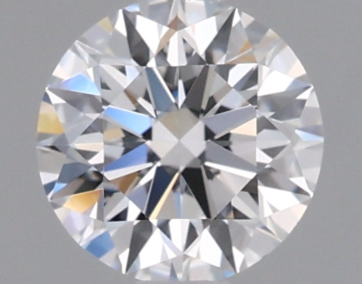 0.57 Carat Round Shaped, Ideal Cut, D Color, VVS1 Clarity, IGI Certified Lab Grown Diamond